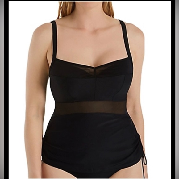 NWT- Curvy Kate Sheer Class underwire Tankini (34G) and High Waist Bikini (S) - Picture 3 of 14